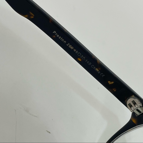 Warby Parker Frames Eyeglasses Glasses Lens Tortoise Shell Brown Preston 200 - Picture 3 of 8